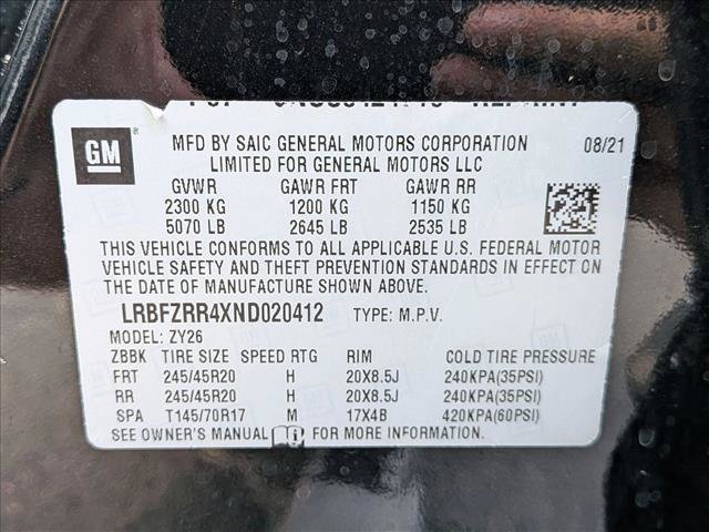 Used 2022 Buick Envision Avenir w/ Technology Package II FWD image 23