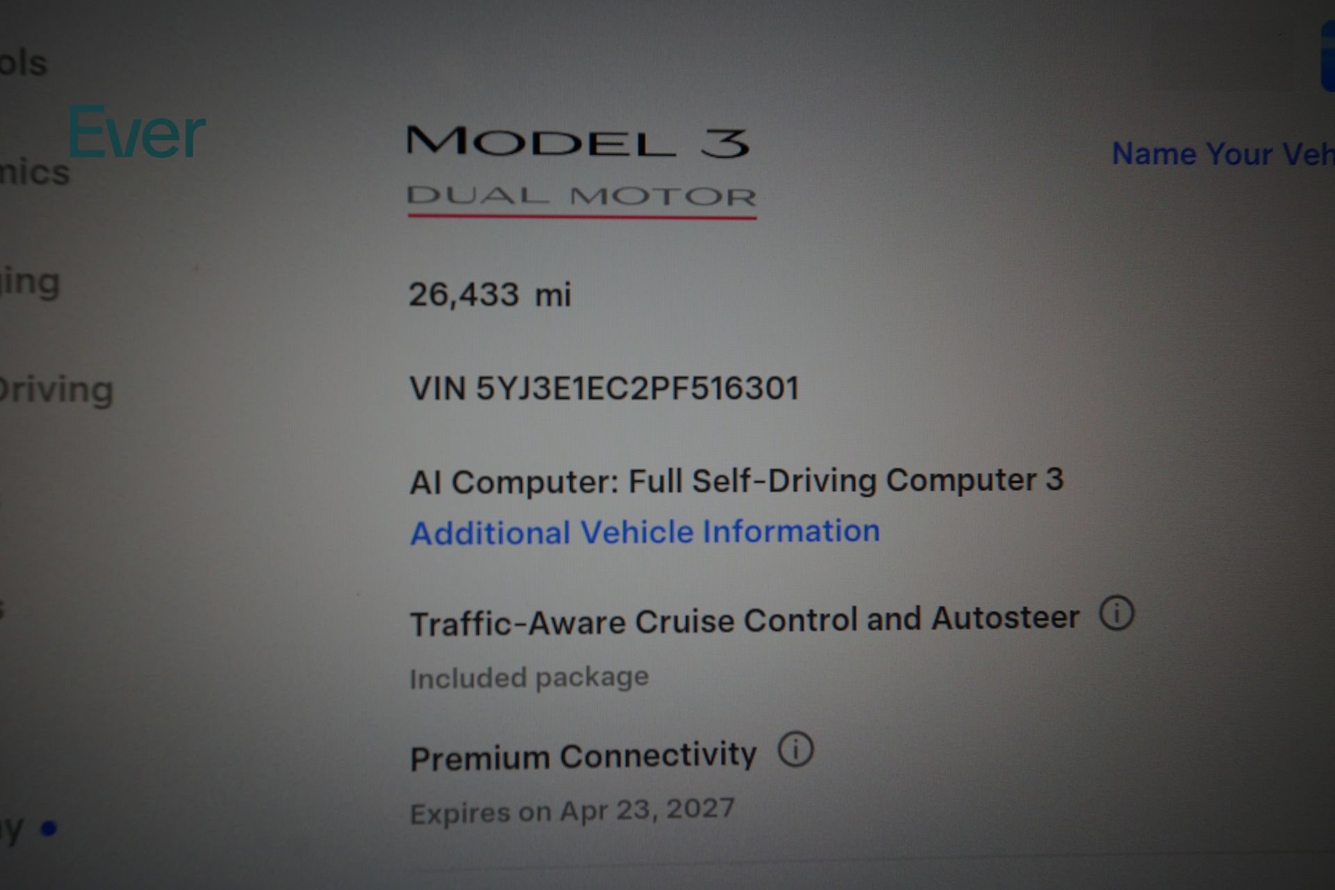 Used 2023 Tesla Model 3 Performance AWD/4WD image 7