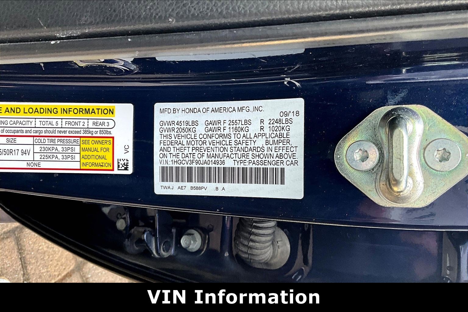 Used 2018 Honda Accord Touring image 18