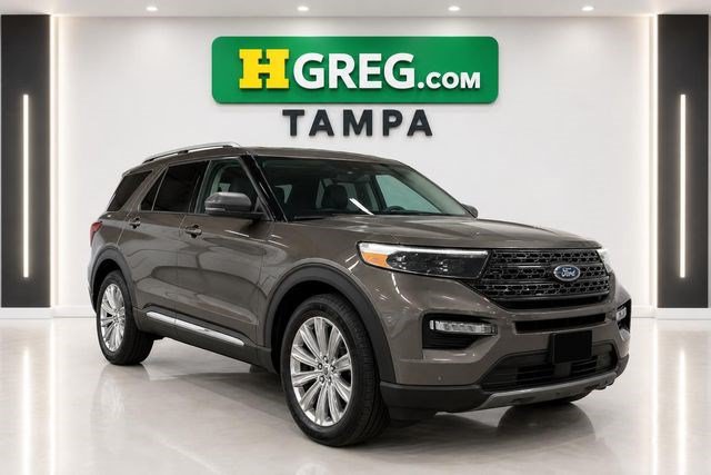 Used 2021 Ford Explorer Limited w/ Hybrid Equipment Group 310A RWD image 4