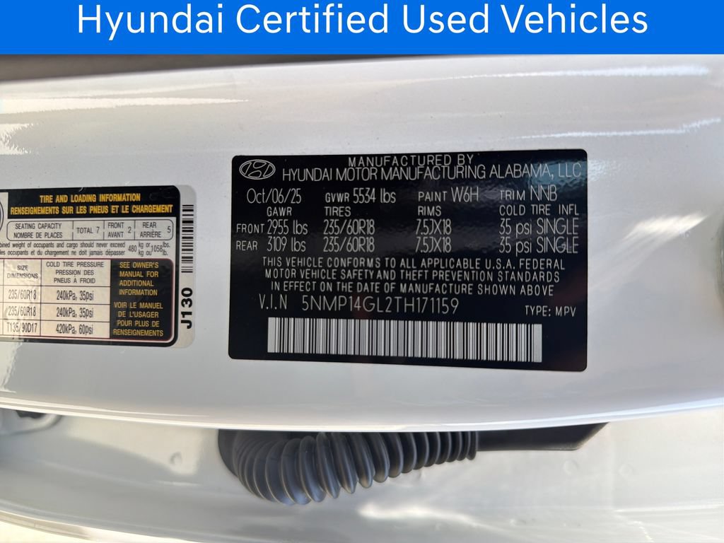 Certified 2026 Hyundai Santa Fe SE FWD image 32