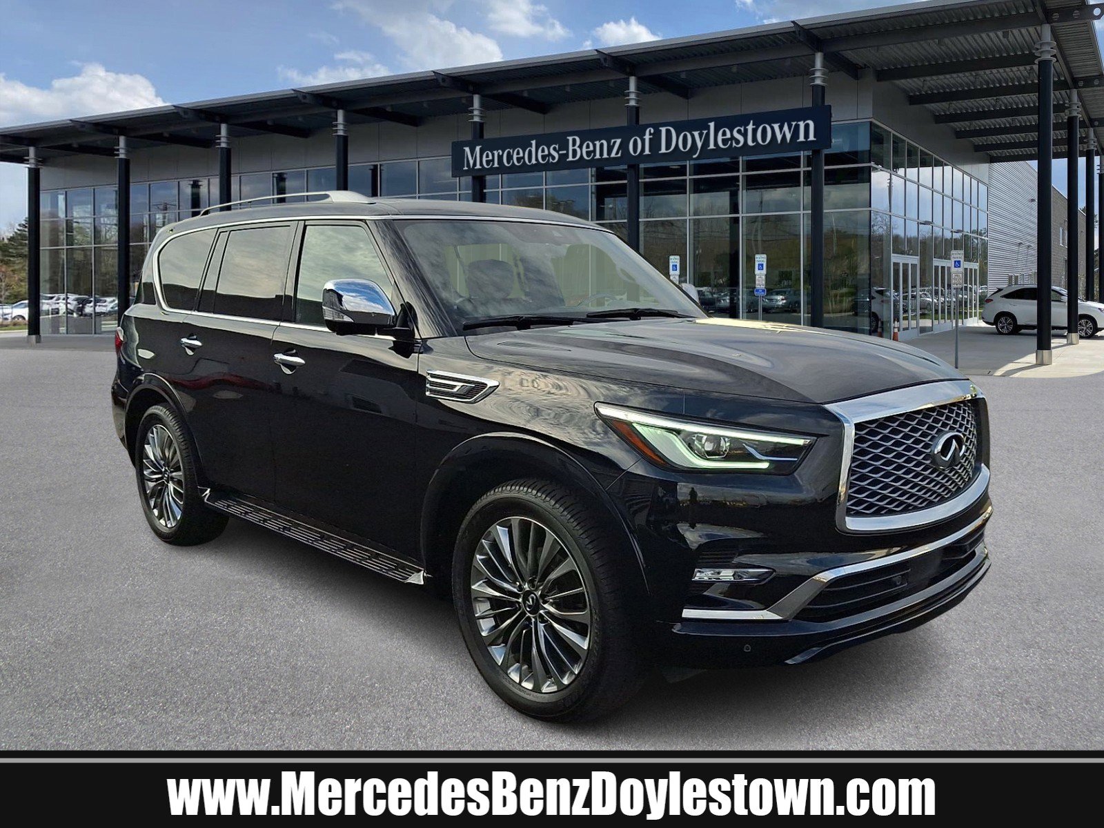 Used 2021 INFINITI QX80 Sensory w/ All-Season Package