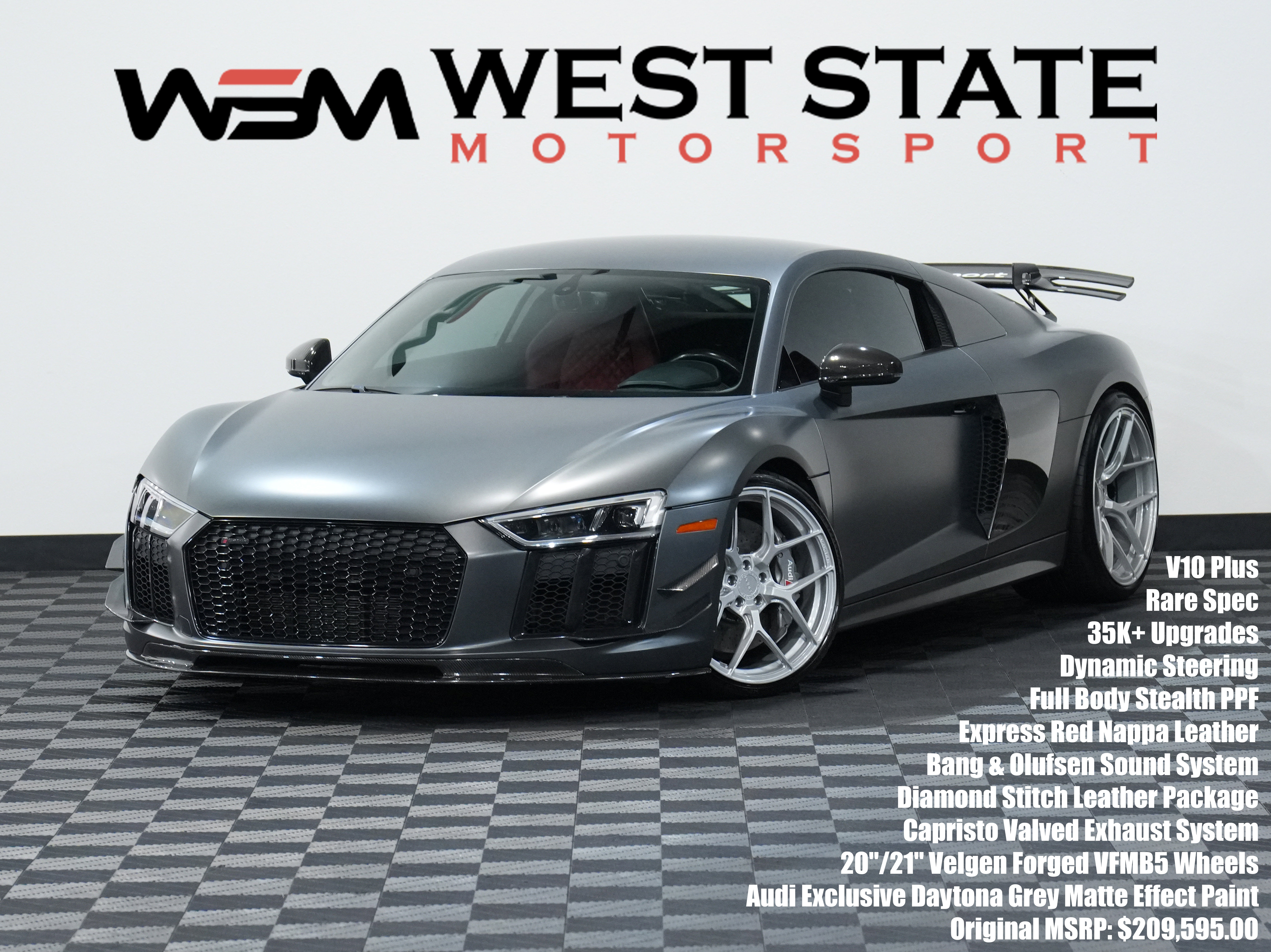 Used 2017 Audi R8 V10 plus image 1