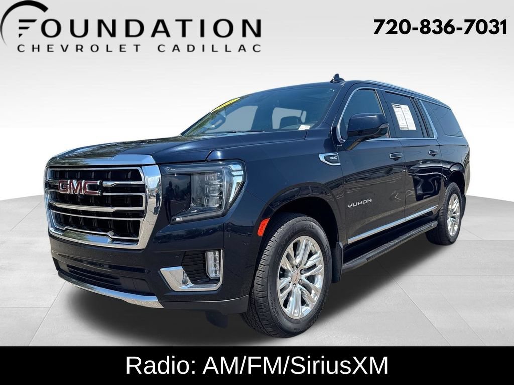 Certified 2021 GMC Yukon XL SLT w/ Rear Media and Nav Package