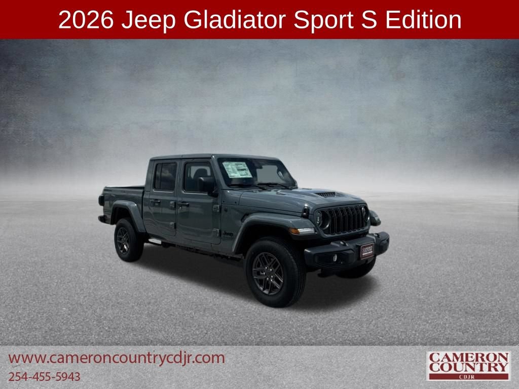 New 2026 Jeep Gladiator Sport AWD/4WD 360° Tour