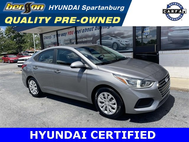 Certified 2022 Hyundai Accent SE