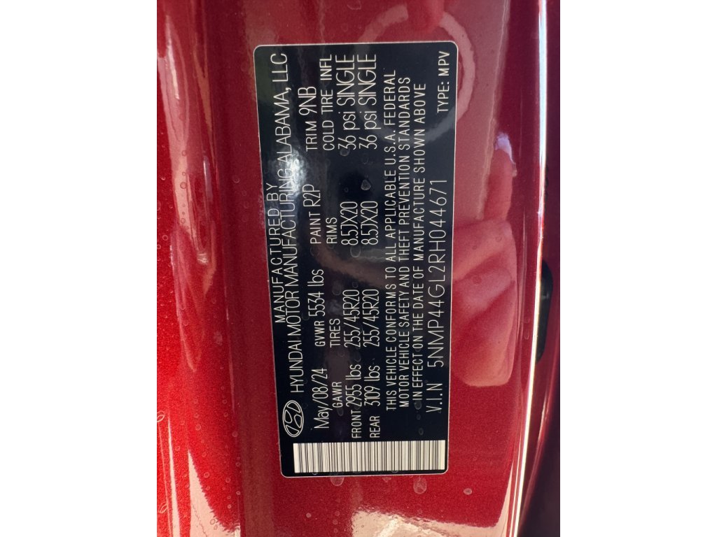 Used 2024 Hyundai Santa Fe Limited image 49