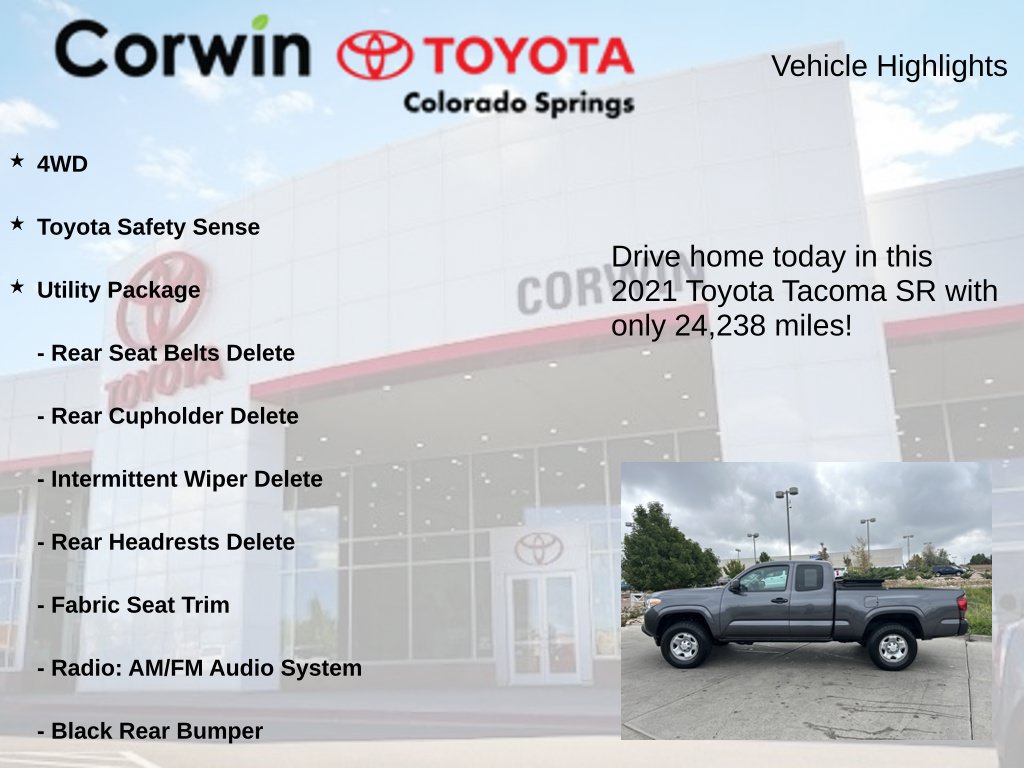 Used 2021 Toyota Tacoma SR AWD/4WD image 6