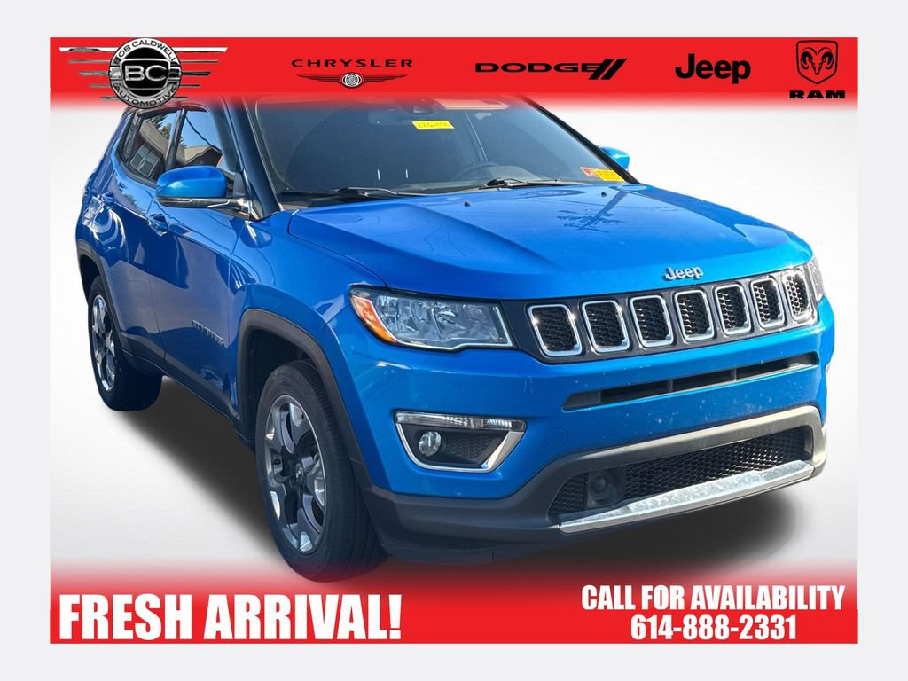 Used 2021 Jeep Compass Limited w/ Sun and Sound Group AWD/4WD image 1