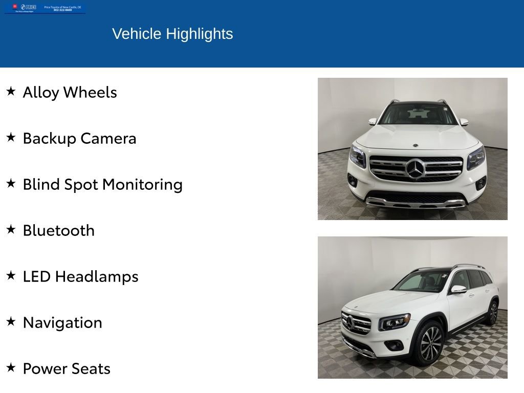 Used 2022 Mercedes-Benz GLB 250 4MATIC image 2