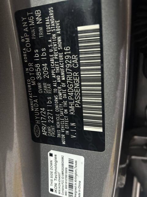 Used 2024 Hyundai Elantra Limited FWD image 45