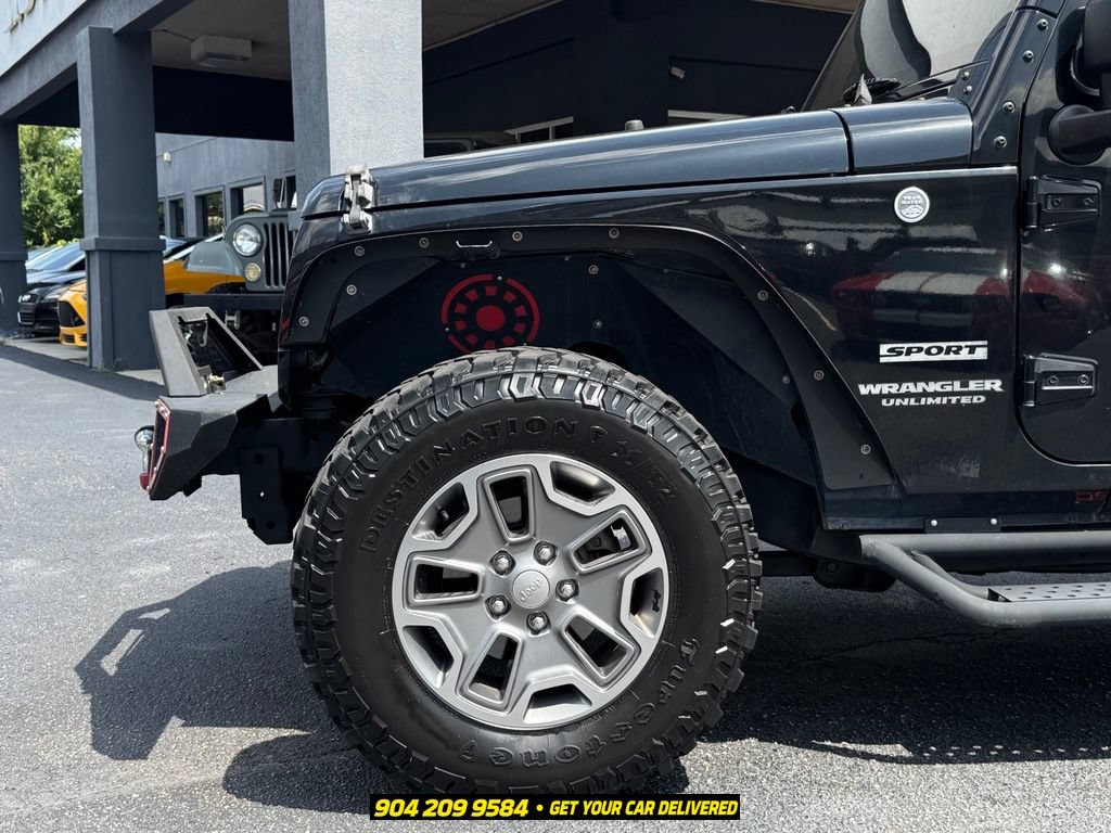 Used 2017 Jeep Wrangler Unlimited Sport w/ Quick Order Package 23S AWD/4WD image 13