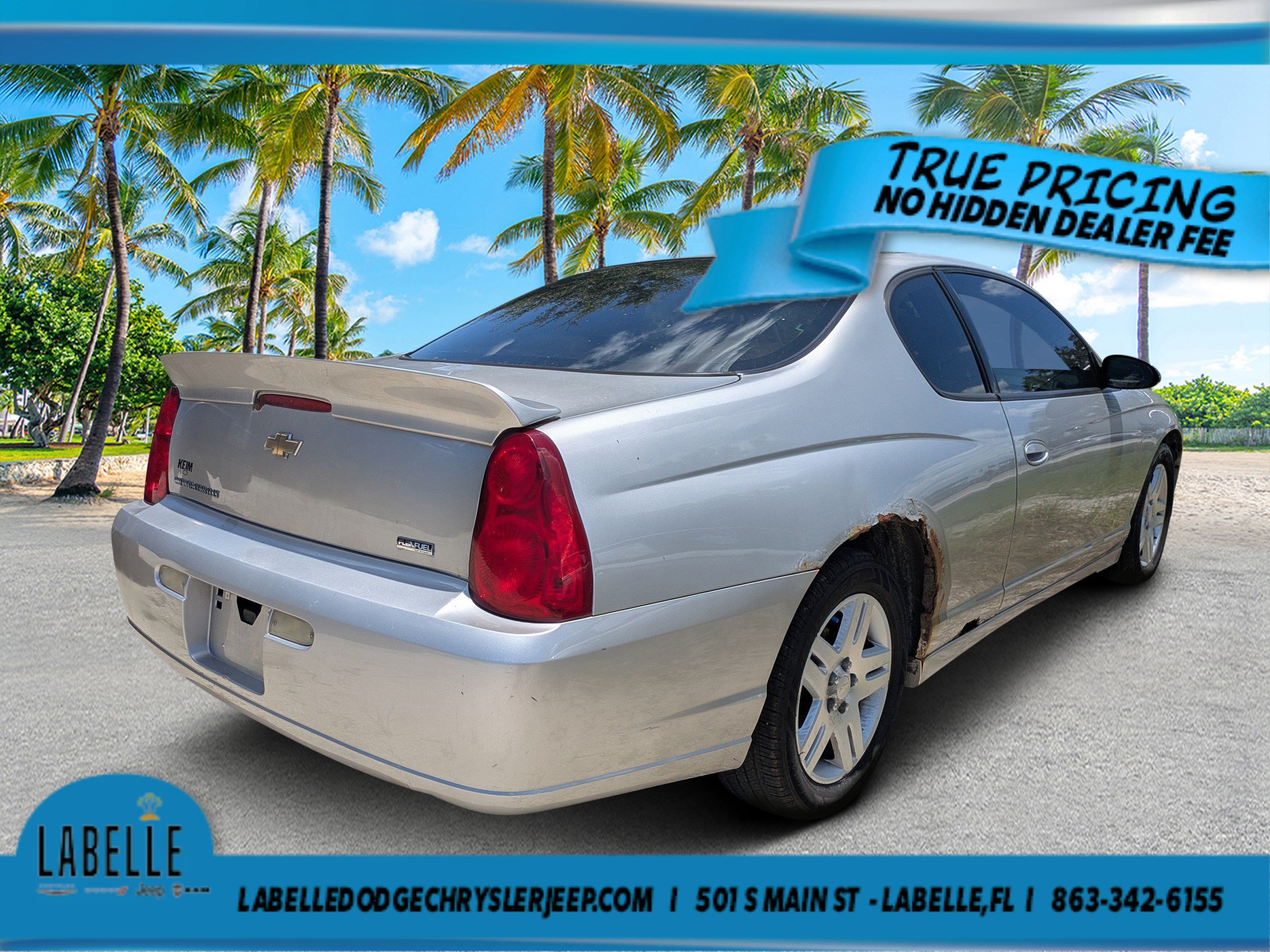 Used 2007 Chevrolet Monte Carlo LT FWD image 3