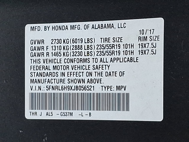 Used 2018 Honda Odyssey Elite image 27