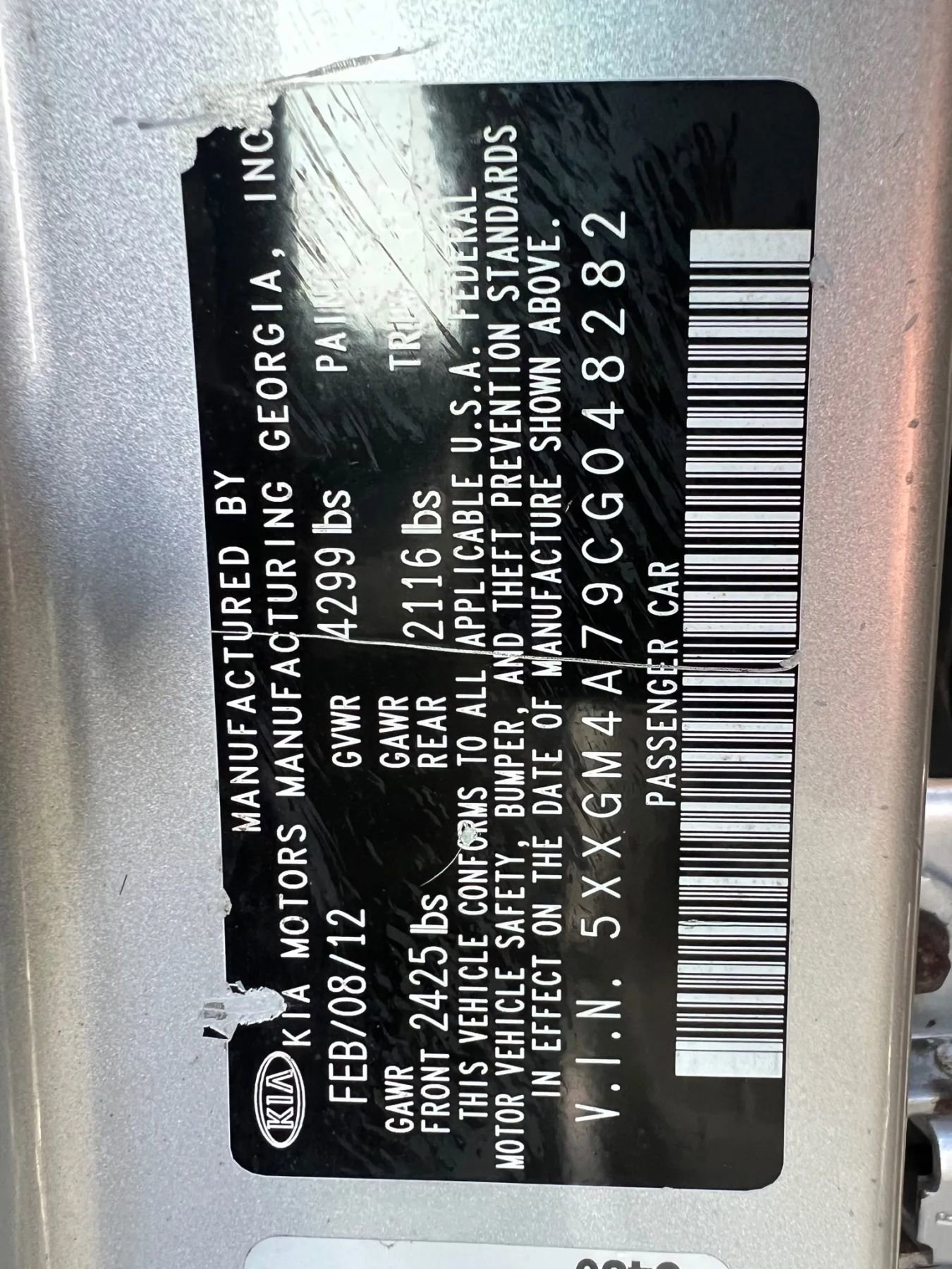 Used 2012 Kia Optima LX w/ Convenience Pkg image 22