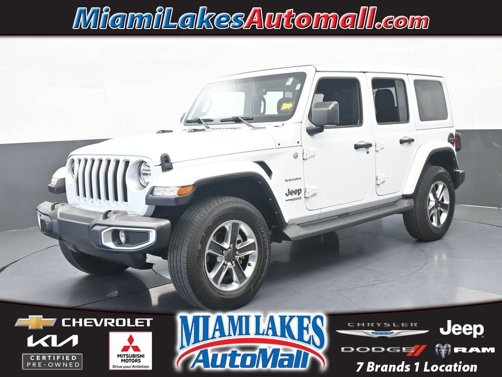 Used 2022 Jeep Wrangler Unlimited Sahara AWD/4WD image 1
