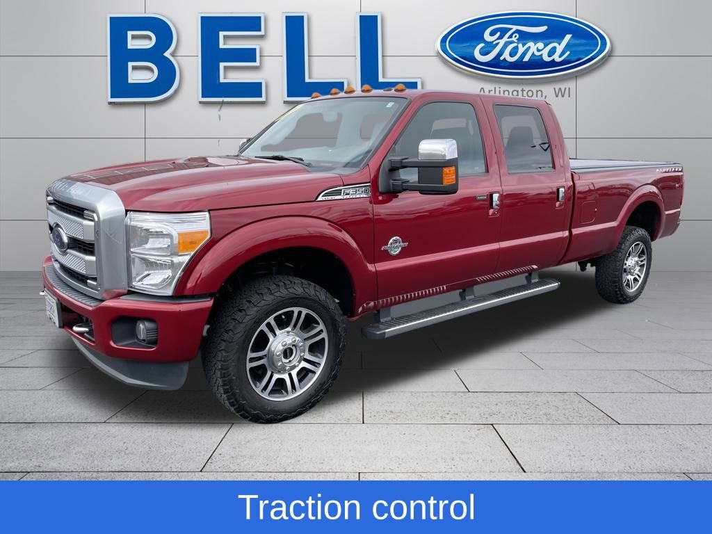 Used 2016 Ford F350 Platinum w/ Snow Plow Prep Package image 9