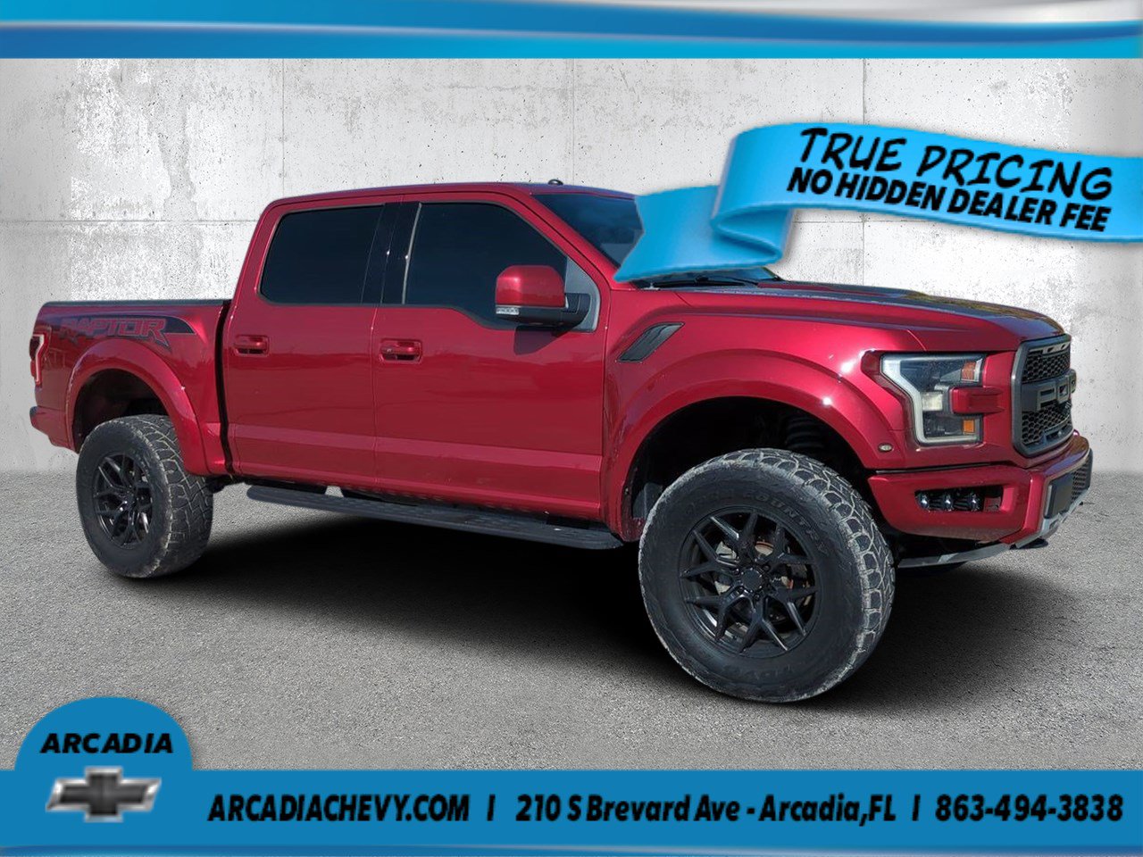 Used 2017 Ford F150 Raptor w/ Equipment Group 802A Luxury