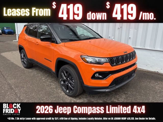 New 2026 Jeep Compass Limited