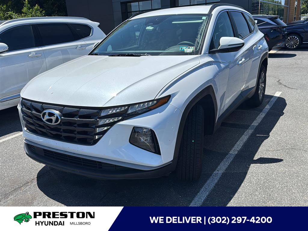 Used 2022 Hyundai Tucson Blue AWD/4WD image 1
