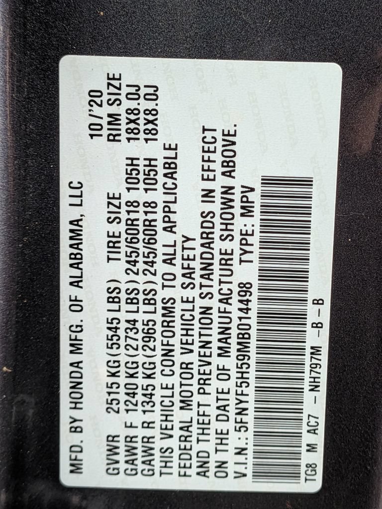 Used 2021 Honda Pilot EX-L image 30
