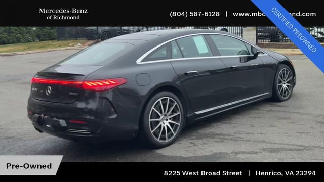 Used 2022 Mercedes-Benz EQS 580 4MATIC Sedan image 2