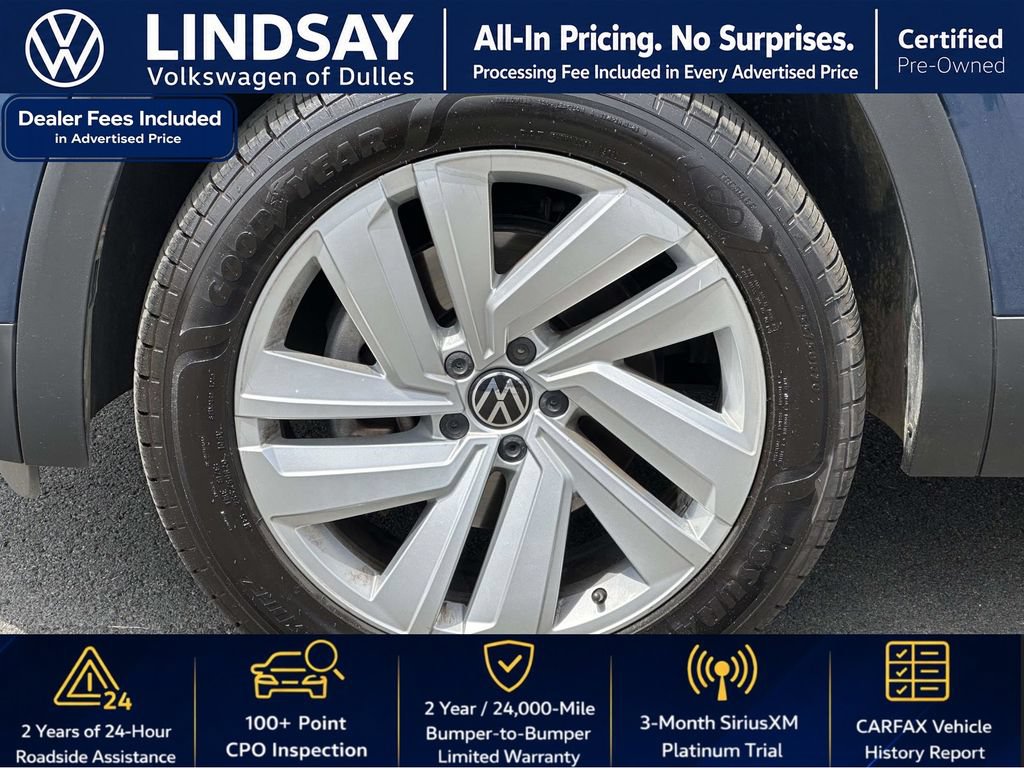 Used 2021 Volkswagen Atlas Cross Sport SE AWD/4WD image 9