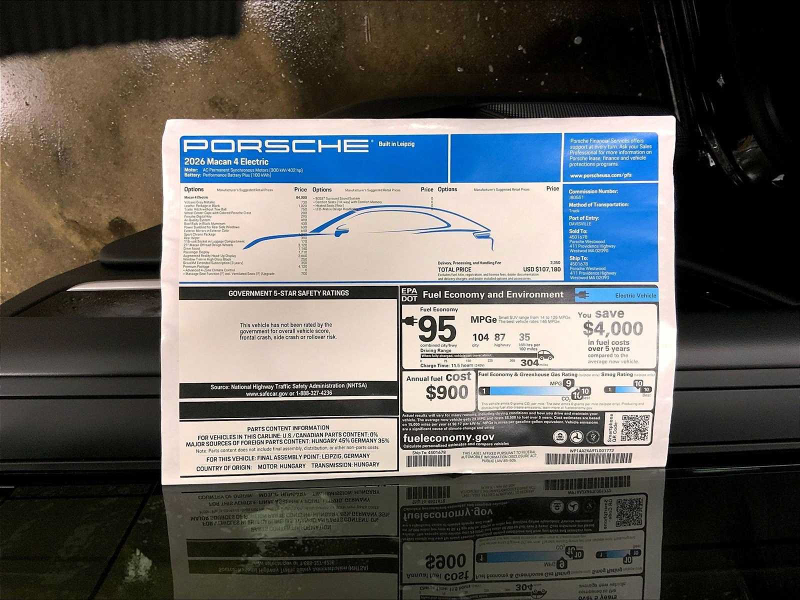 New 2026 Porsche Macan 4 Electric AWD/4WD image 24