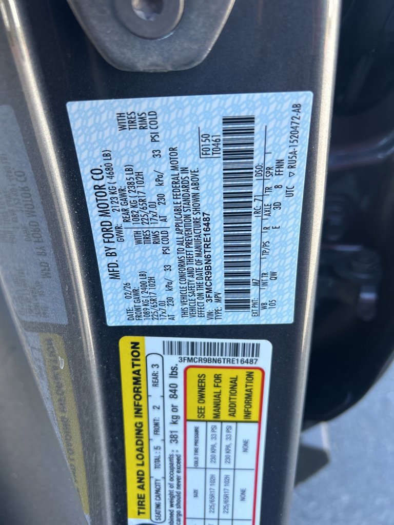 Used 2026 Ford Bronco Sport Big Bend AWD/4WD image 3