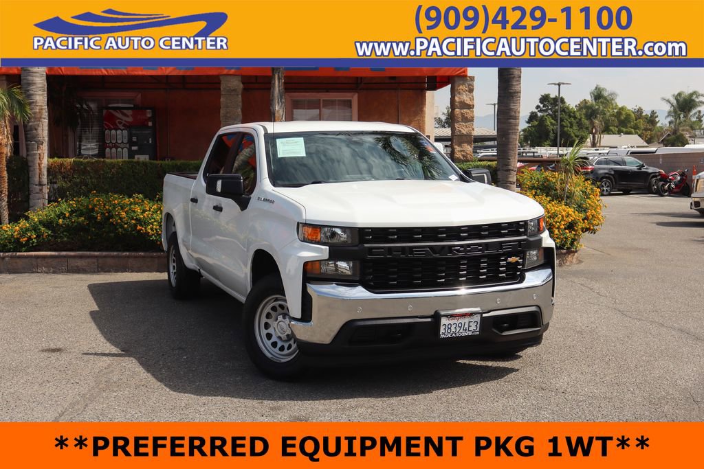 Used 2021 Chevrolet Silverado 1500 W/T w/ WT Safety Package RWD image 1
