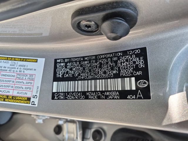 Used 2021 Lexus UX 200 w/ Premium Package FWD image 24