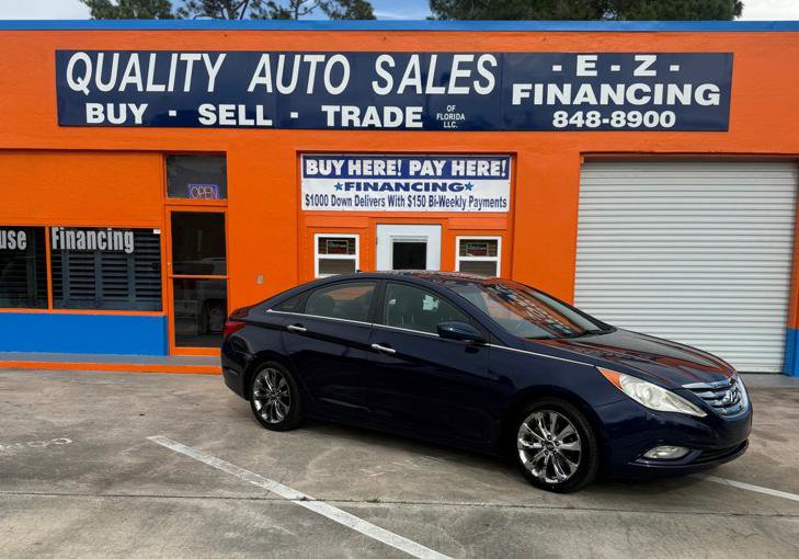 Used 2012 Hyundai Sonata SE w/ Navigation & Sunroof Pkg image 1