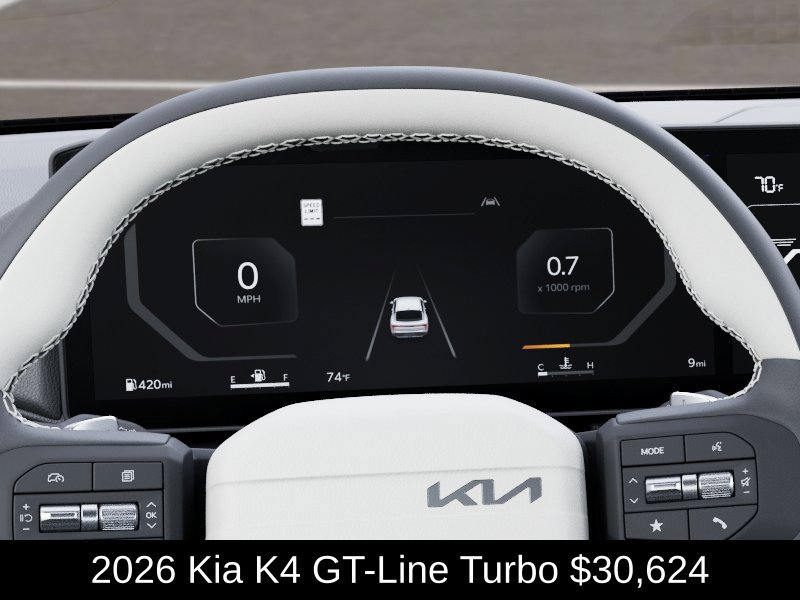 New 2026 Kia K4 GT-Line Turbo FWD image 21