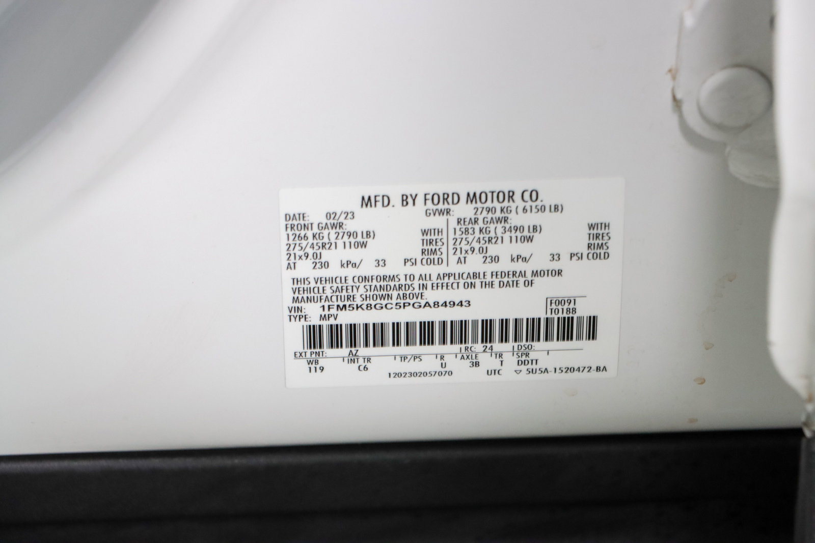 Used 2023 Ford Explorer ST w/ Equipment Group 401A AWD/4WD image 35