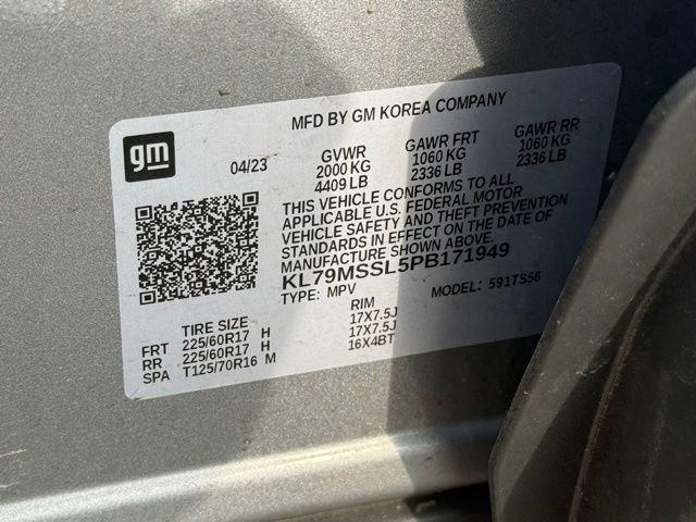 Used 2023 Chevrolet TrailBlazer ACTIV w/ Sun and Liftgate Package AWD/4WD image 18