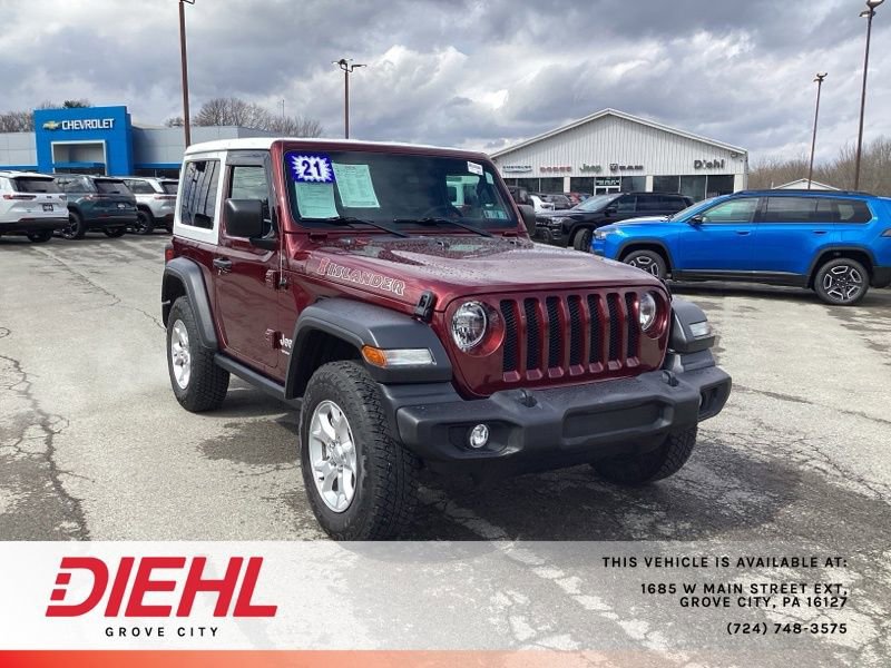 Used 2021 Jeep Wrangler Sport image 1
