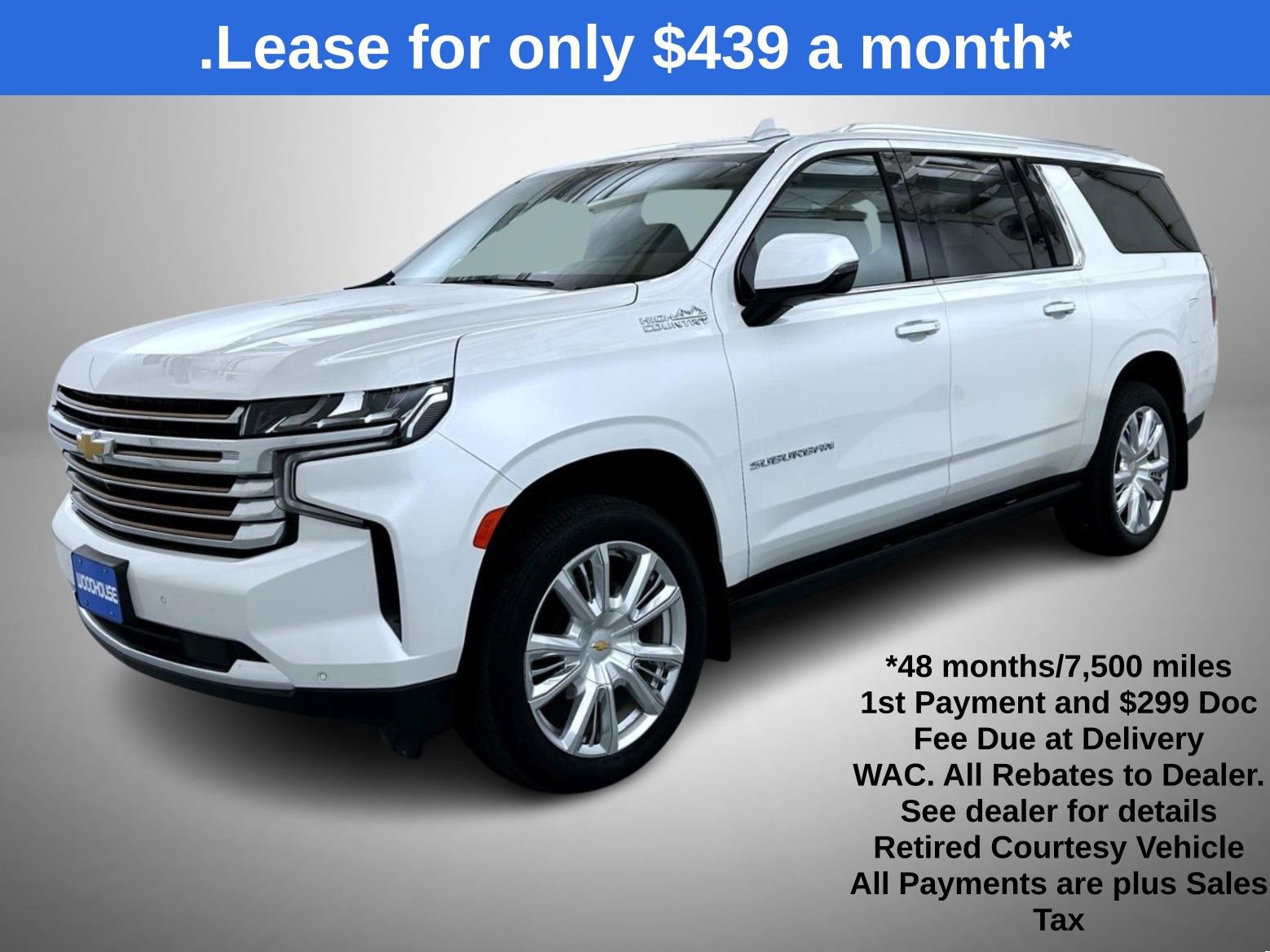 Used 2023 Chevrolet Suburban High Country AWD/4WD image 1