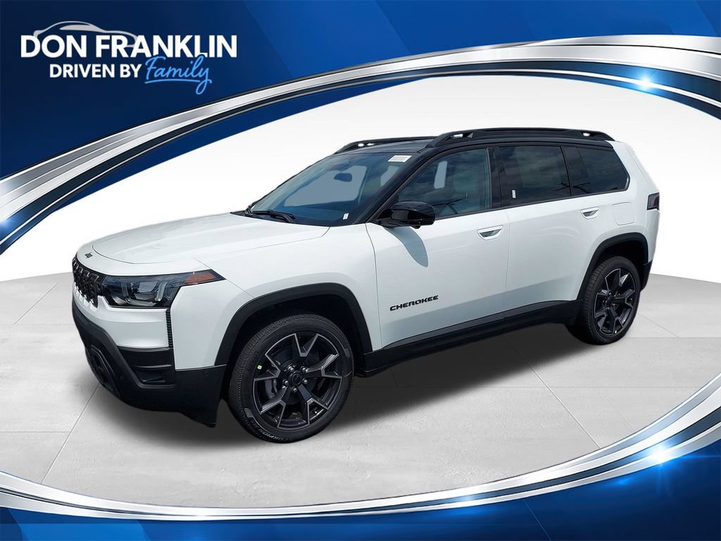 New 2026 Jeep Cherokee Overland w/ Trailer Tow Group AWD/4WD 360° Tour