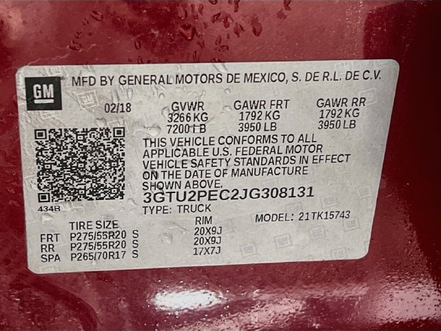 Used 2018 GMC Sierra 1500 Denali AWD/4WD image 8