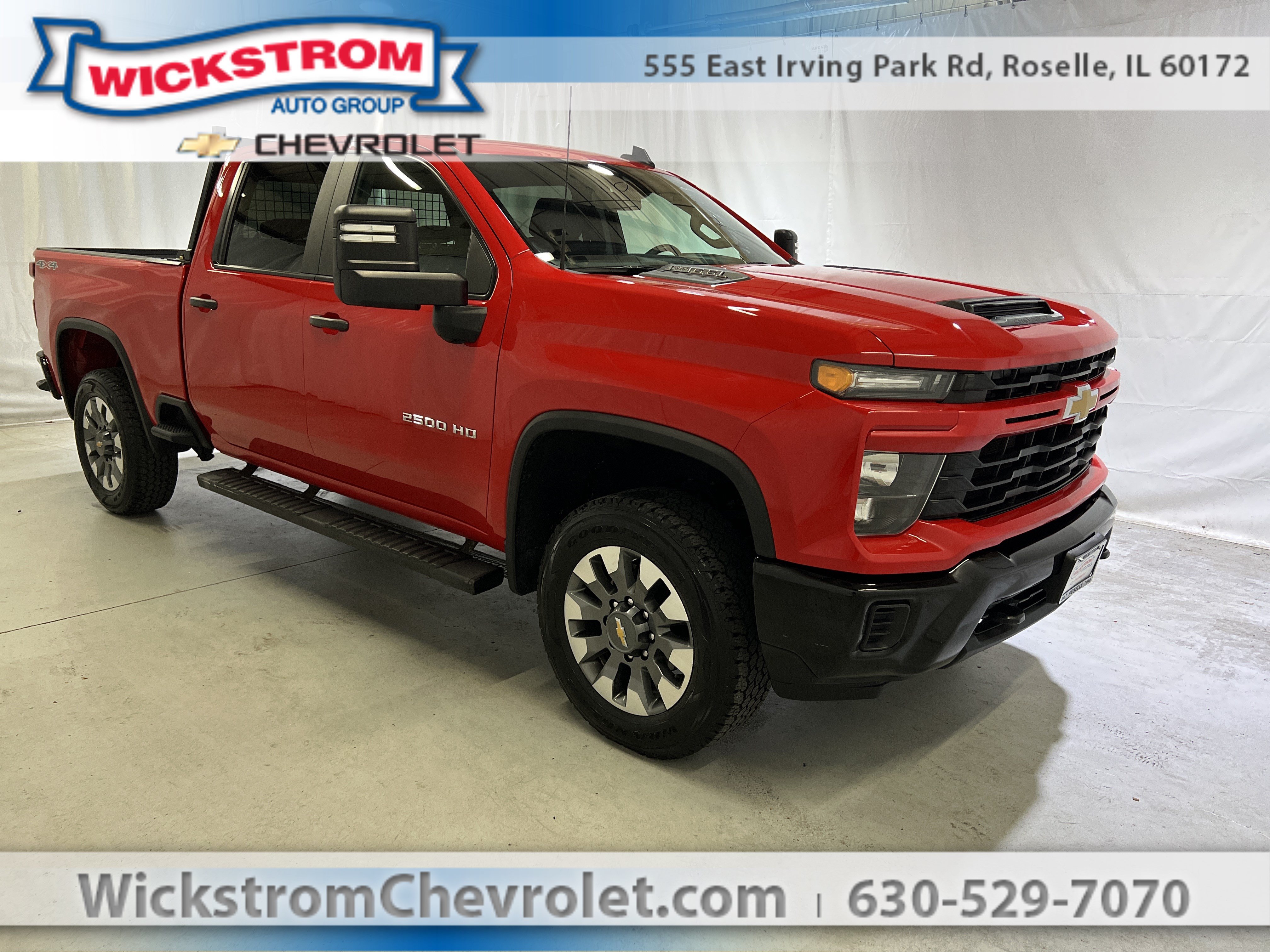 Used 2024 Chevrolet Silverado 2500 Custom w/ Custom Convenience Package AWD/4WD image 1