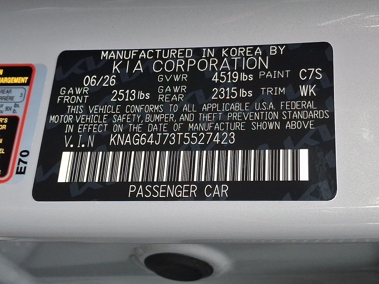 New 2026 Kia K5 GT-Line AWD/4WD image 13
