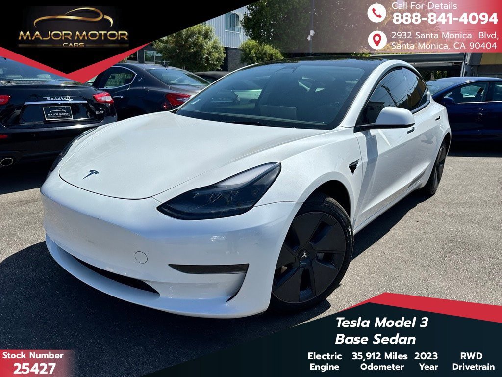 Used 2023 Tesla Model 3 Standard Range