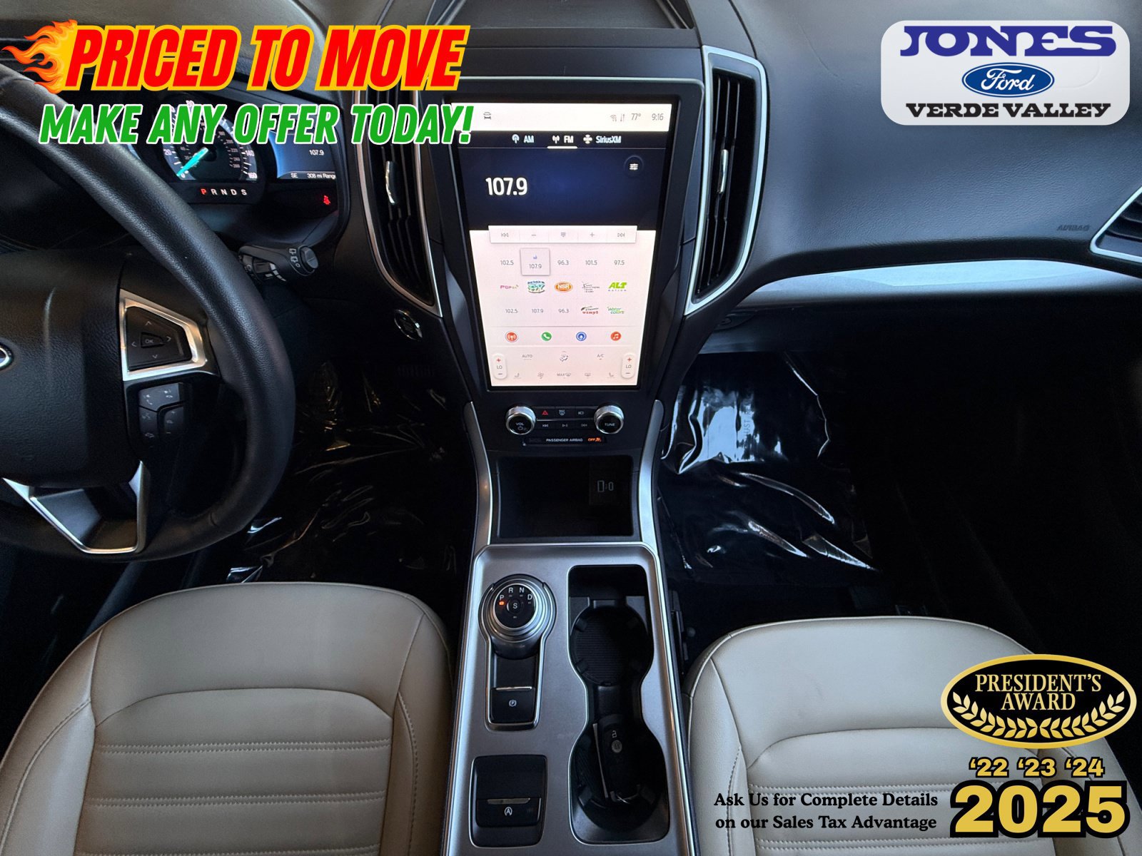 Certified 2023 Ford Edge SEL w/ Cargo Accessory Package AWD/4WD image 15