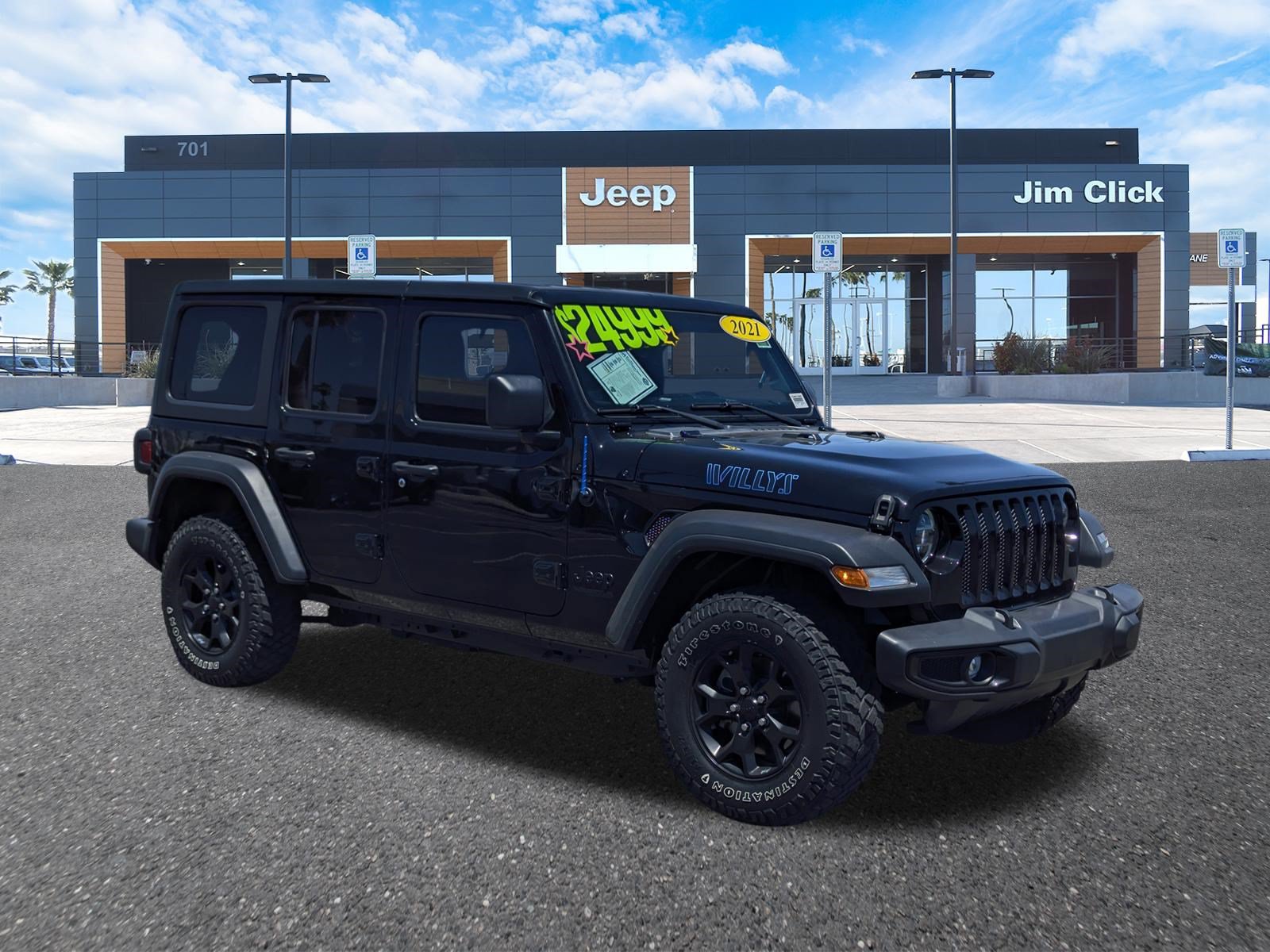 Certified 2021 Jeep Wrangler Unlimited Sport AWD/4WD image 1