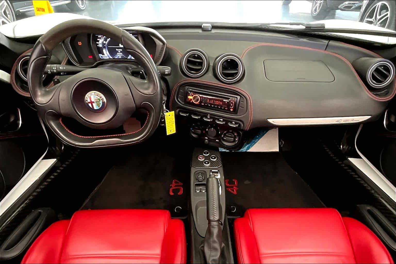 Used 2015 Alfa Romeo 4C Spider w/ Spider Track Package RWD image 16