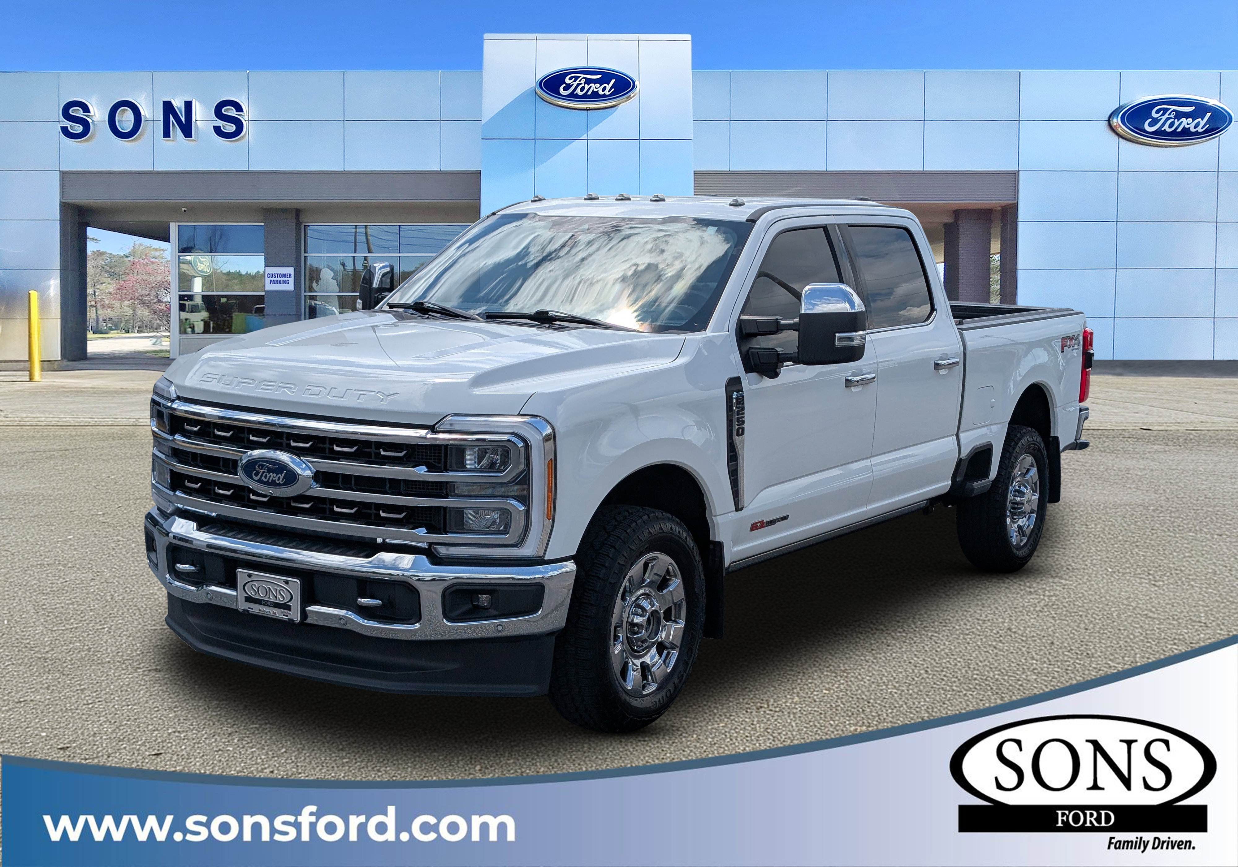 Certified 2023 Ford F250 King Ranch w/ Chrome Package AWD/4WD image 1