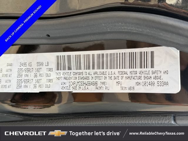 Used 2017 Jeep Cherokee Latitude w/ Safety/Convenience Group AWD/4WD image 33