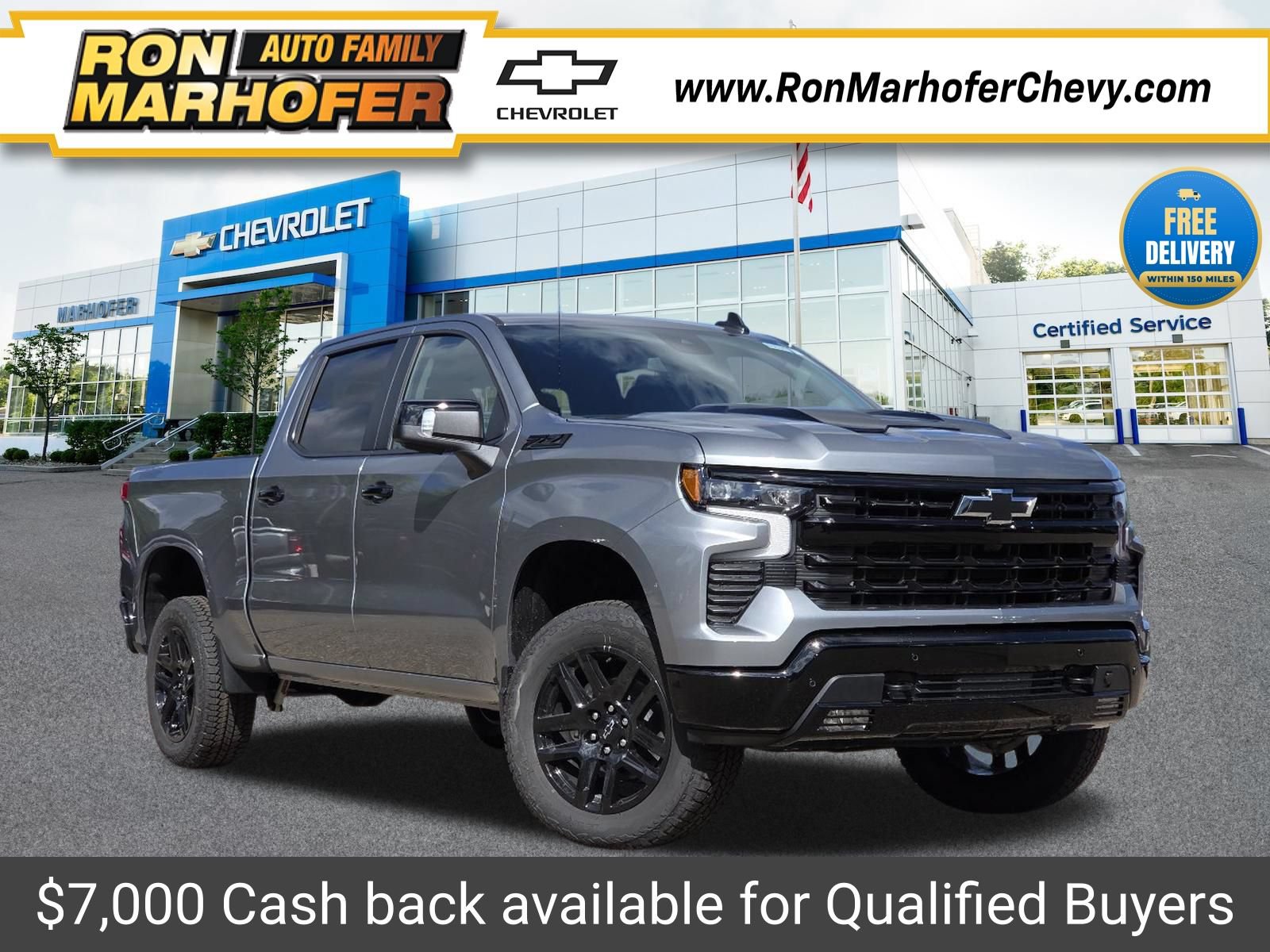 New 2026 Chevrolet Silverado 1500 LT Trail Boss w/ Safety Package AWD/4WD 360° Tour