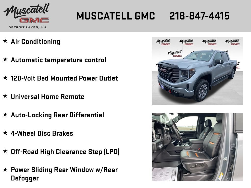 Used 2025 GMC Sierra 1500 AT4 w/ AT4 Premium Package AWD/4WD image 12