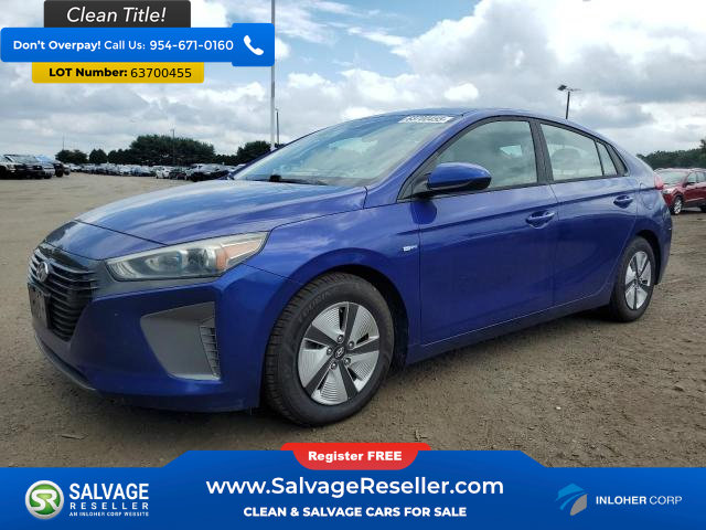 Used 2019 Hyundai Ioniq Blue